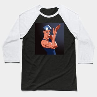 Jean-Claude Van Damme Baseball T-Shirt